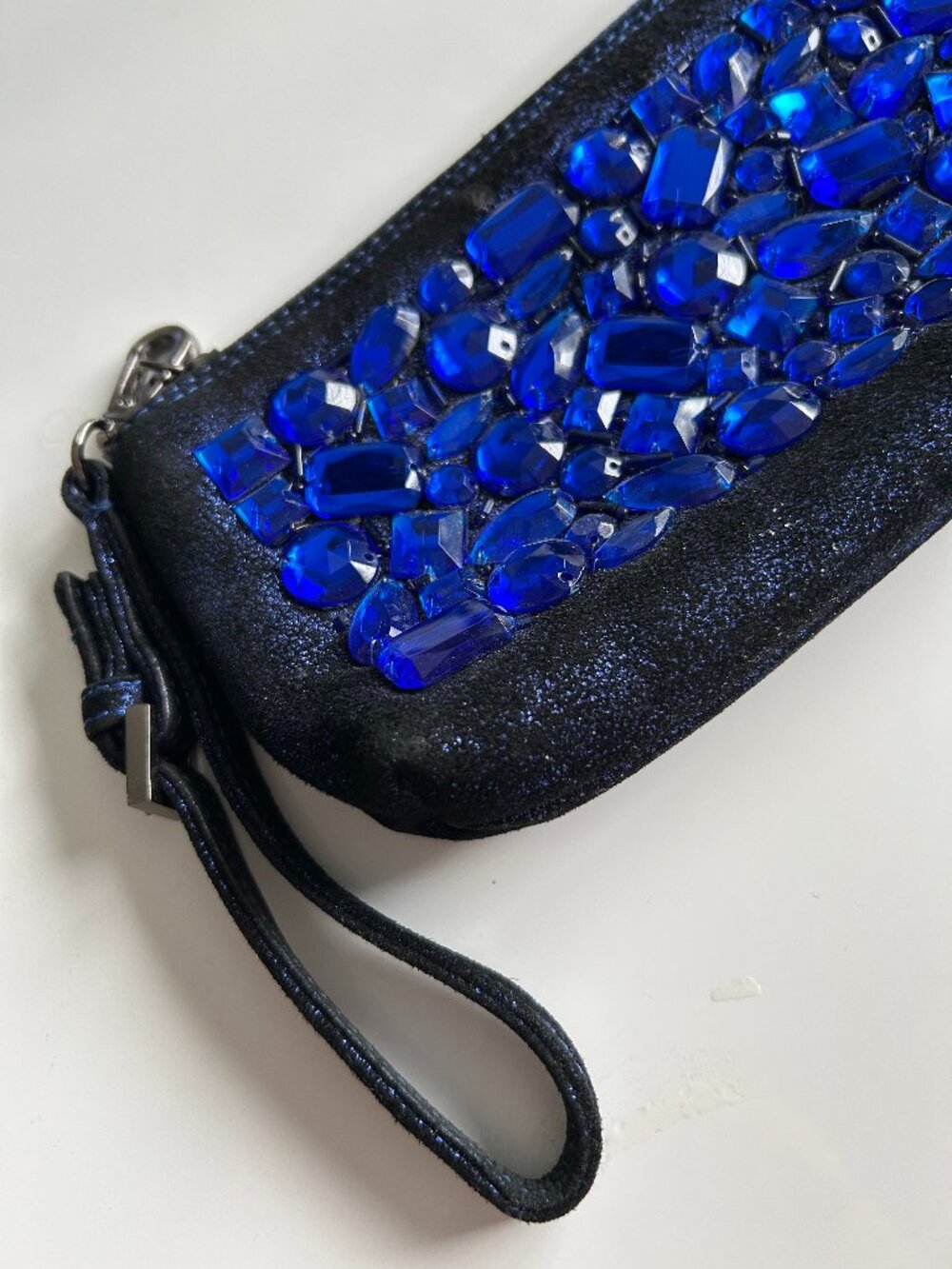 Donald Pliner Vintage Jeweled Wristlet
